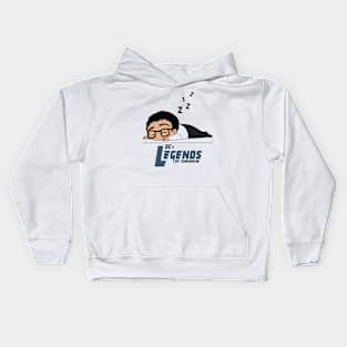 Sleepy Gary Green Kids Hoodie